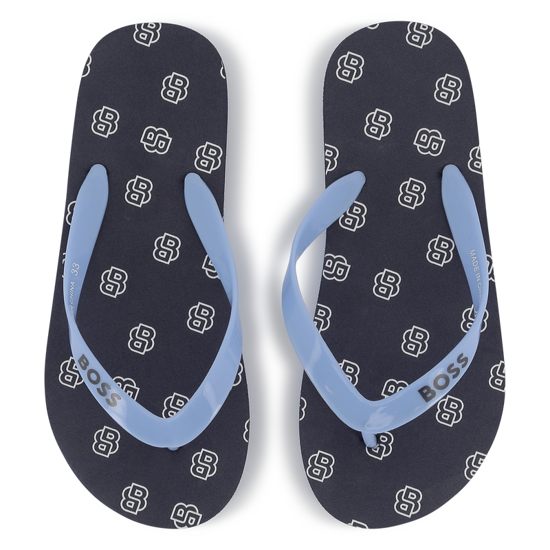 Chinelos de dedo estampados BOSS 
                        BOY