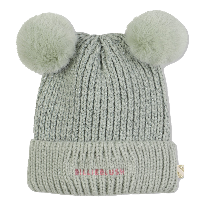 Gorro de pompom duplo BILLIEBLUSH 
                    GIRL