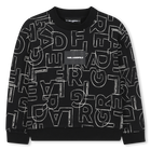 Moletom de l&atilde; KARL LAGERFELD KIDS 
                    BOY