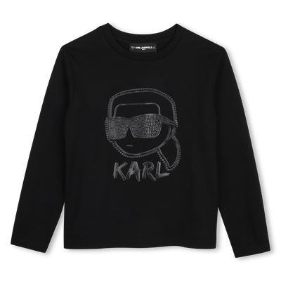 Camiseta de manga longa KARL LAGERFELD KIDS BOY