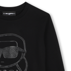 Camiseta de manga longa KARL LAGERFELD KIDS 
                    BOY