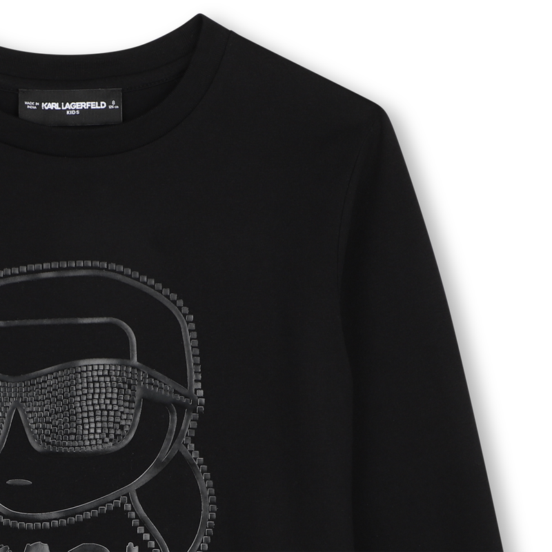 Camiseta de manga longa KARL LAGERFELD KIDS 
                        BOY