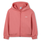 Cardigan com capuz BOSS 
                    MENINA