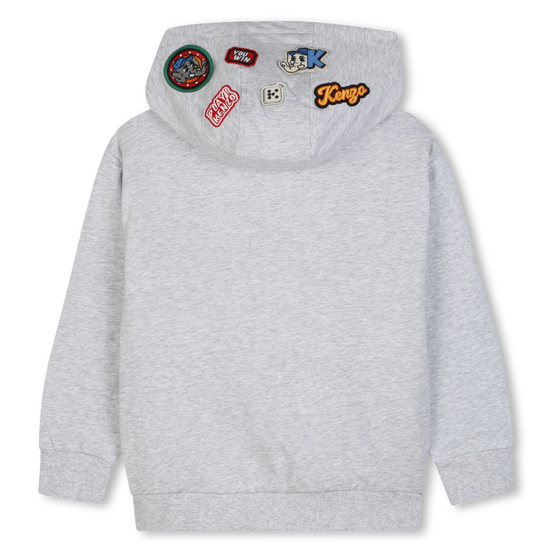 Cardigan  com capuz KENZO KIDS 
                        BOY