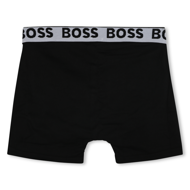 Lote de 5 boxers em algod&atilde;o BOSS 
                        BOY