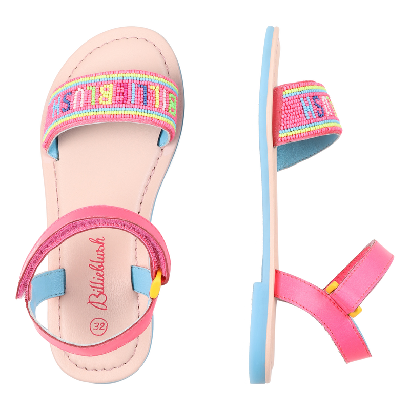 Sandálias em couro BILLIEBLUSH 
                    GIRL