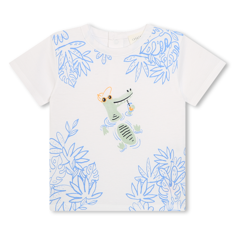 Printed cotton T-shirt CARREMENT BEAU 
                    BOY