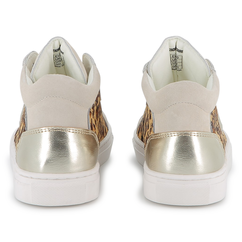 T&ecirc;nis de cano alto com cadar&ccedil;o ZADIG & VOLTAIRE 
                        GIRL