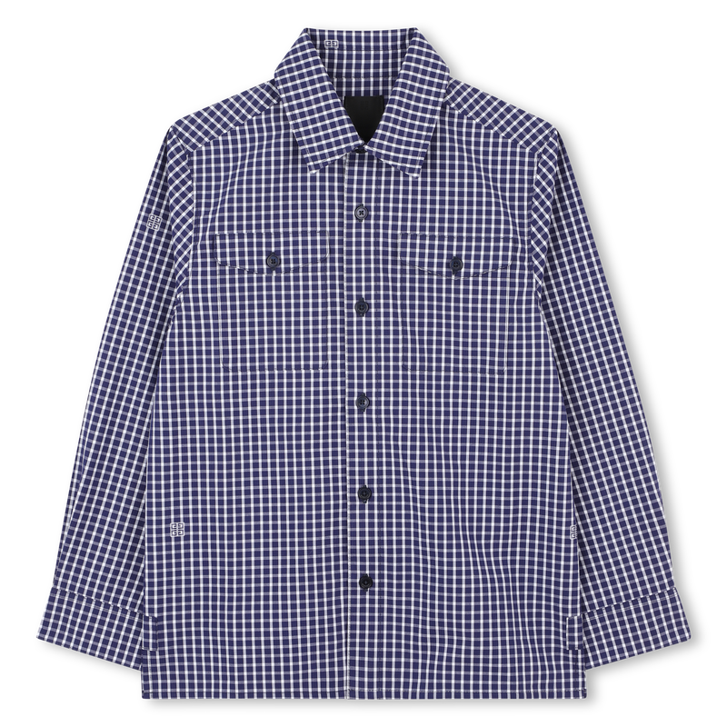 Camisa jacquard de algod&atilde;o GIVENCHY 
                        BOY