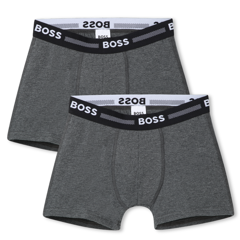 Lote de 2 boxers em algod&atilde;o BOSS 
                        BOY