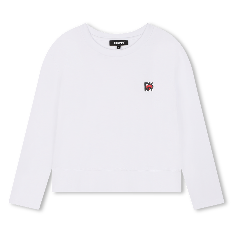 T-shirt de manga comprida DKNY 
                        GIRL