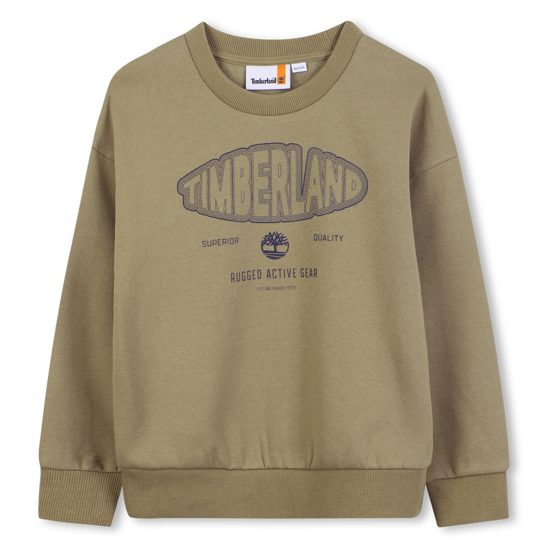 Moletom de lã escovada TIMBERLAND 
                    BOY