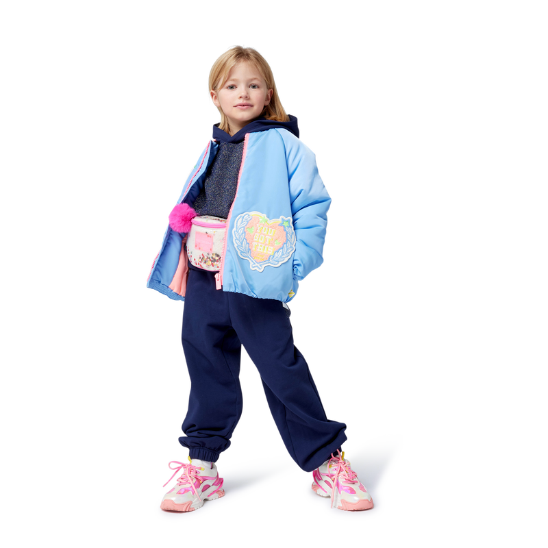 Cardigan com capuz BILLIEBLUSH 
                    GIRL
