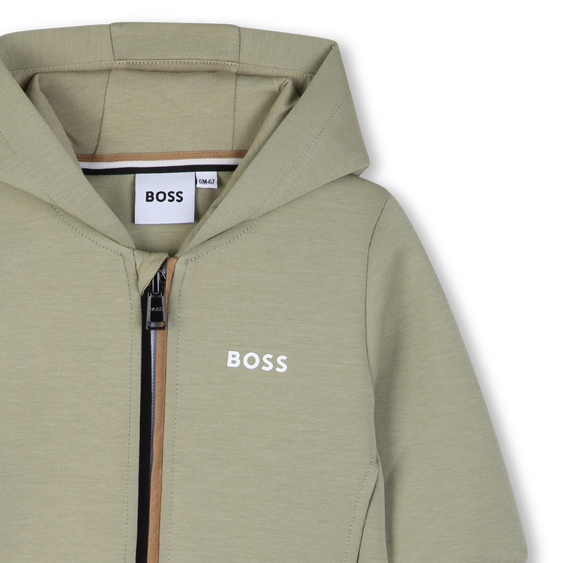 Cardigan  com capuz BOSS 
                        BOY