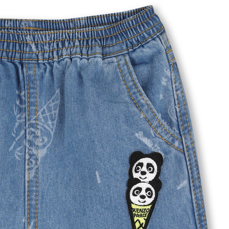 BERMUDA JEANS SHORTS KENZO KIDS 
                        BOY