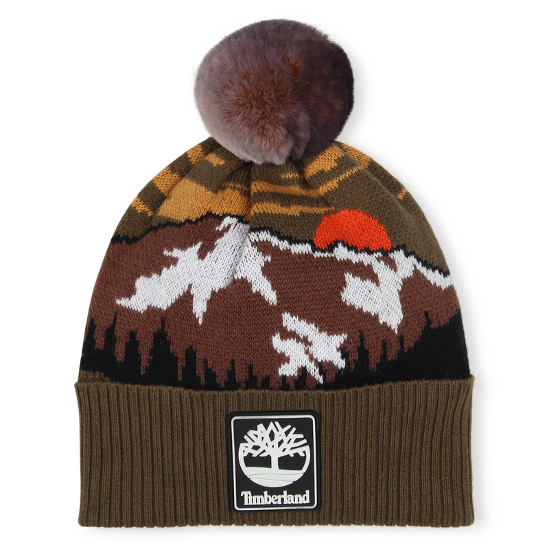 Gorro de algodão e lã TIMBERLAND 
                    BOY