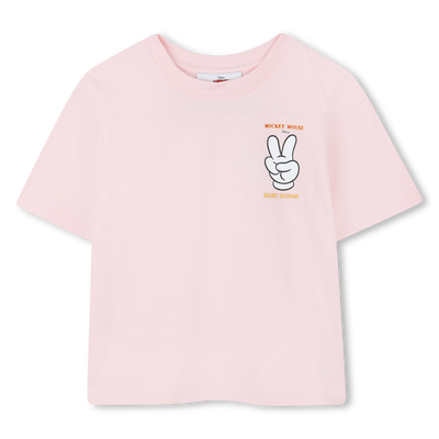 T-shirt em jersey de algodão MARC JACOBS GIRL