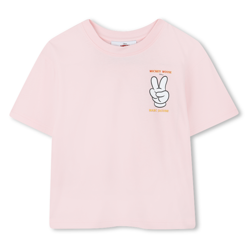 T-shirt em jersey de algodão MARC JACOBS 
                    GIRL