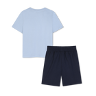 Conjunto de camiseta e cal&ccedil;&atilde;o BOSS 
                    MENINO