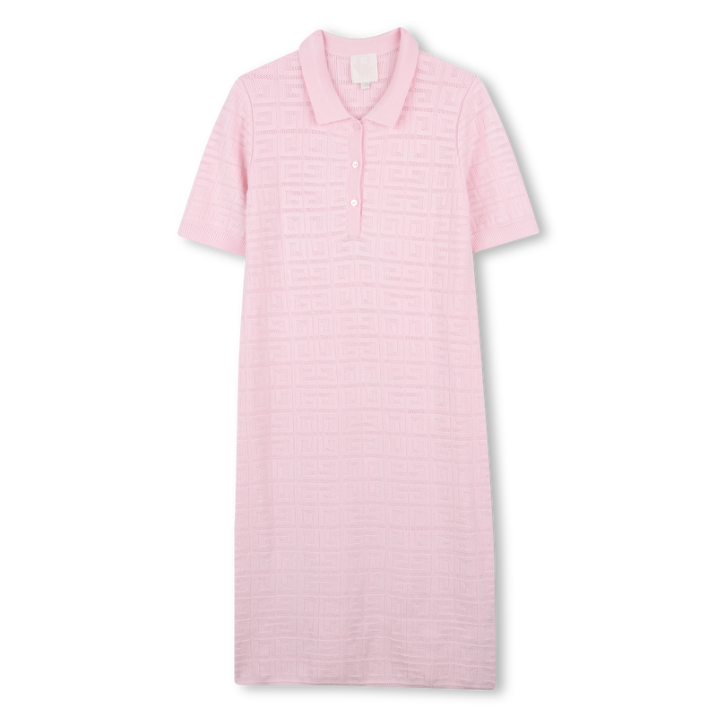 Vestido direito com padr&atilde;o GIVENCHY 
                        GIRL