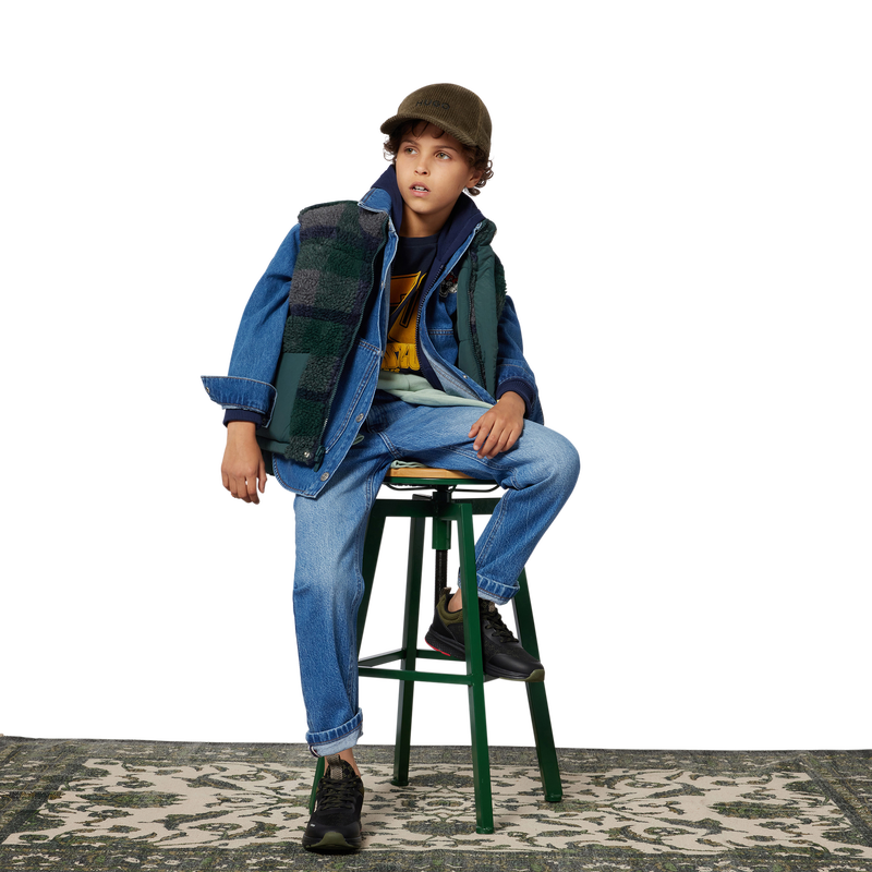 Moletom com gola redonda HUGO 
                        BOY