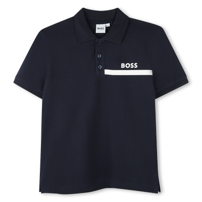 POLO MANGAS CURTAS BOSS BOY