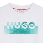 T-shirt de manga curta HUGO 
                    BOY
