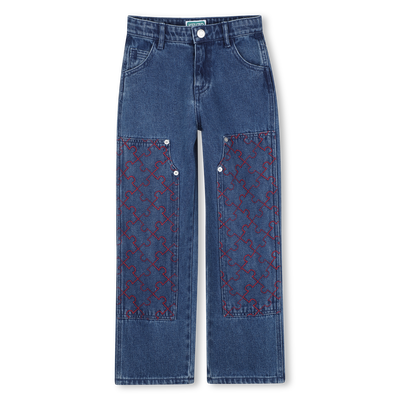 Cal&ccedil;a de denim KENZO KIDS BOY