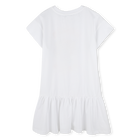 Vestido estampado com folho KENZO KIDS 
                    GIRL
