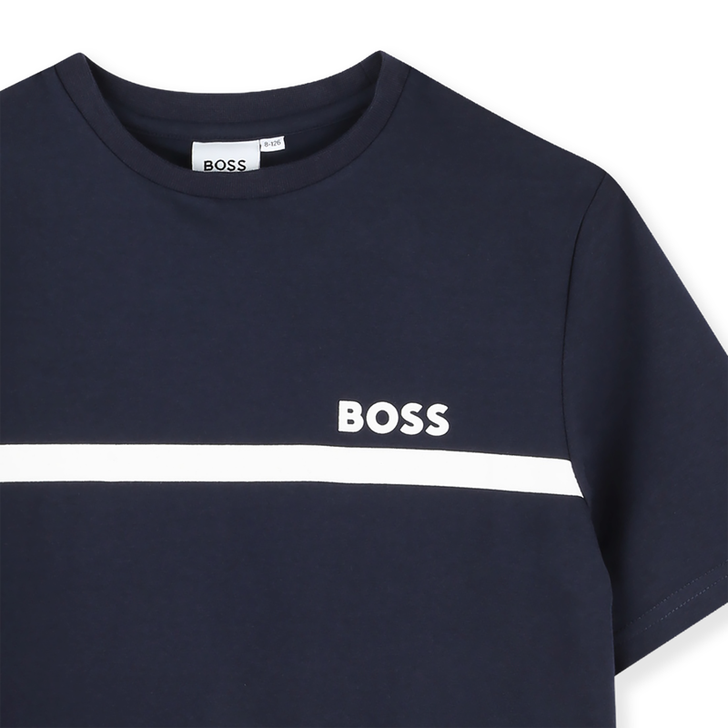 T-SHIRT DE MANGA CURTA BOSS 
                        BOY