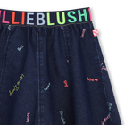 Saia de denim BILLIEBLUSH 
                    GIRL