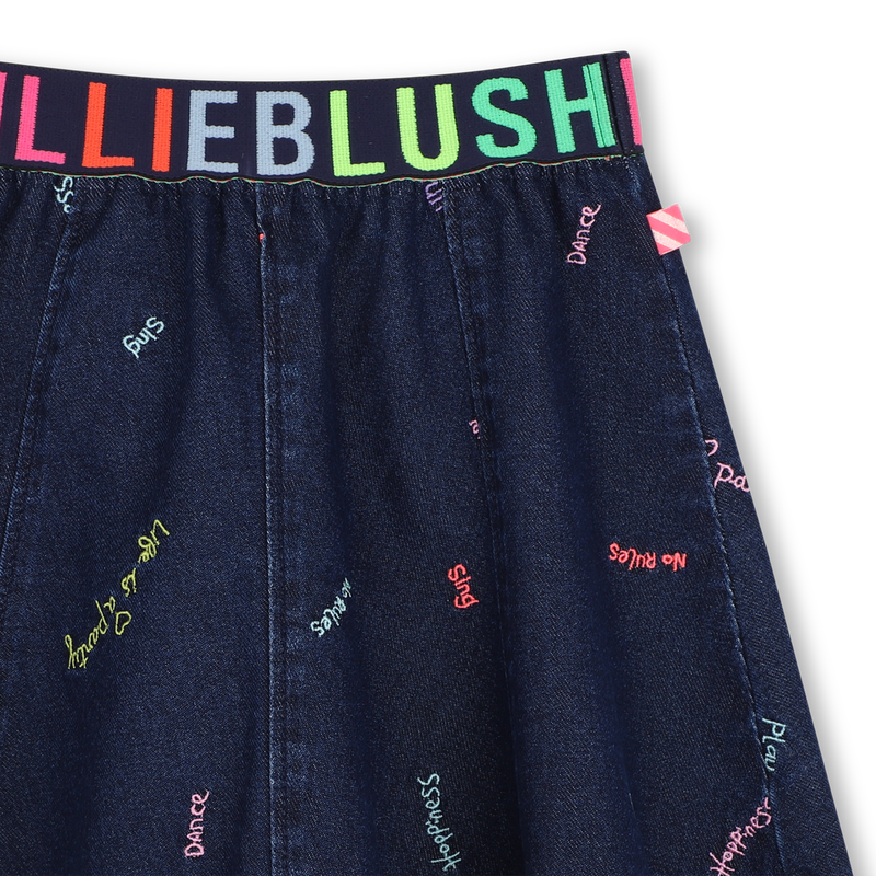 Saia de denim BILLIEBLUSH 
                        GIRL