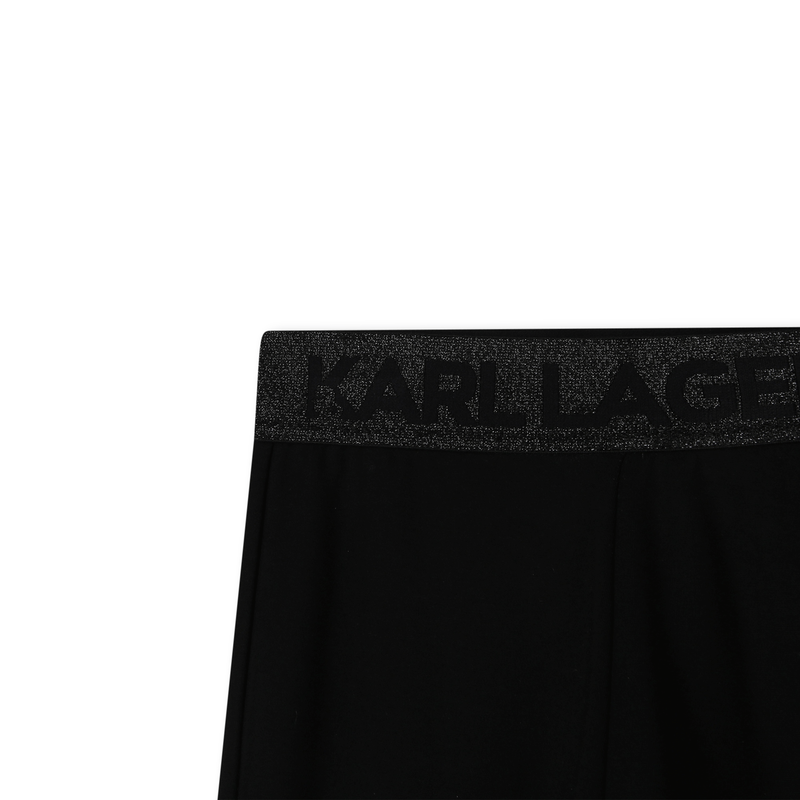 Leggings com estampado KARL LAGERFELD KIDS 
                    GIRL