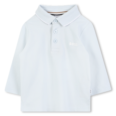 Camisa pólo de manga comprida BOSS BOY