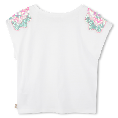 T-shirt com lantejoulas BILLIEBLUSH GIRL