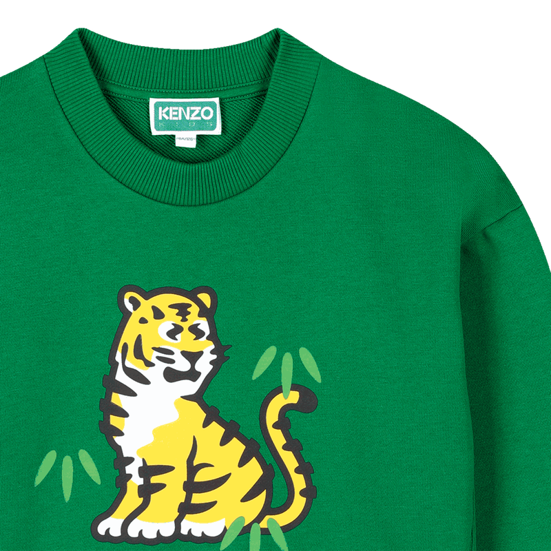 Sweatshirt com estampado KENZO KIDS 
                        BOY