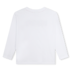 T-shirt estampada com log&oacute;tipo HUGO 
                    GIRL