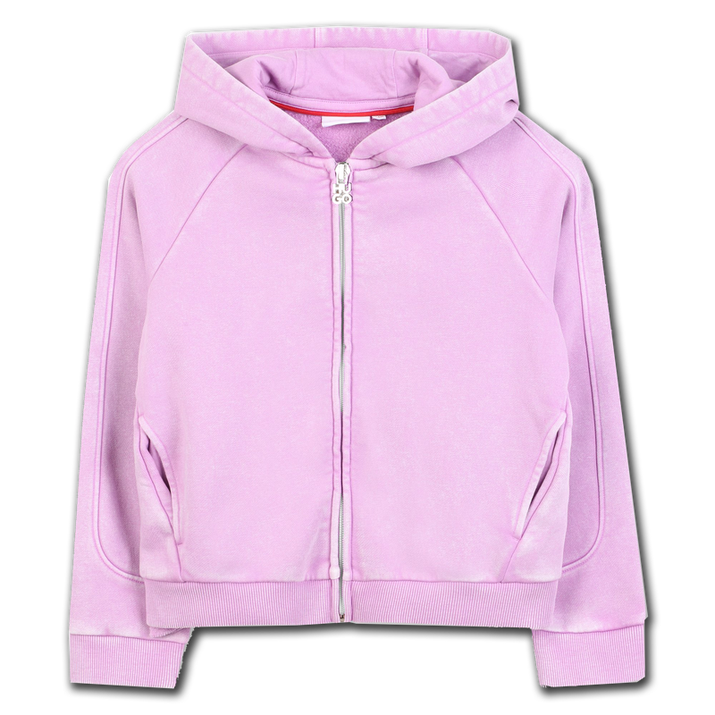Cardigan com capuz HUGO 
                    GIRL