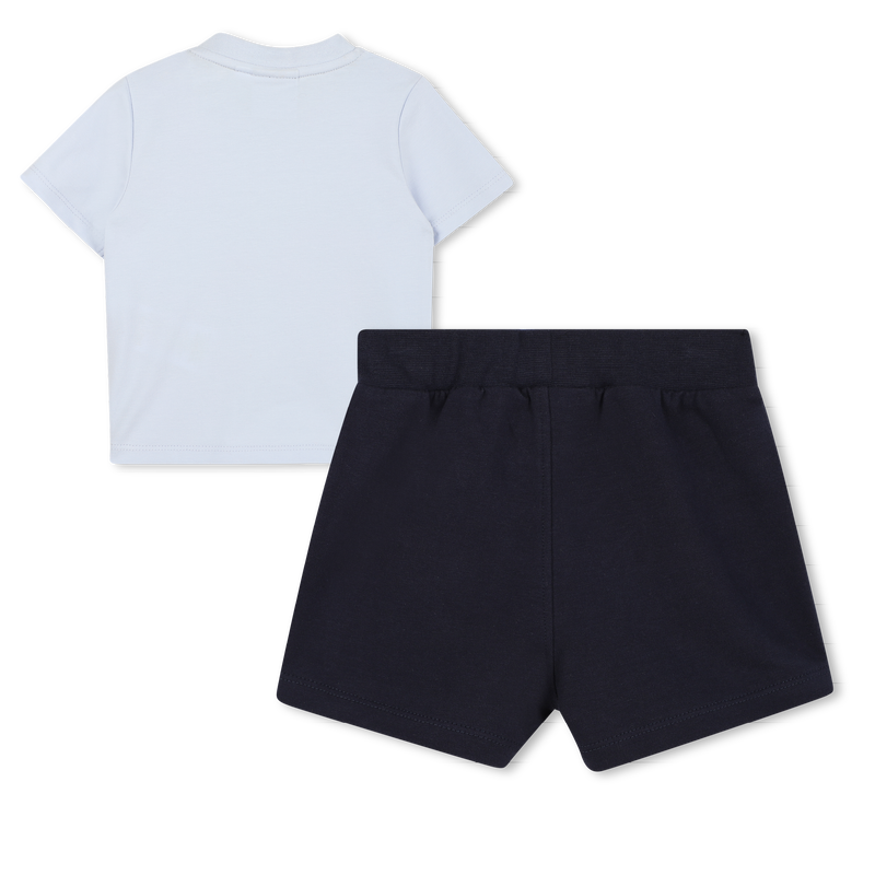 Printed T-shirt and shorts BOSS 
                    BOY