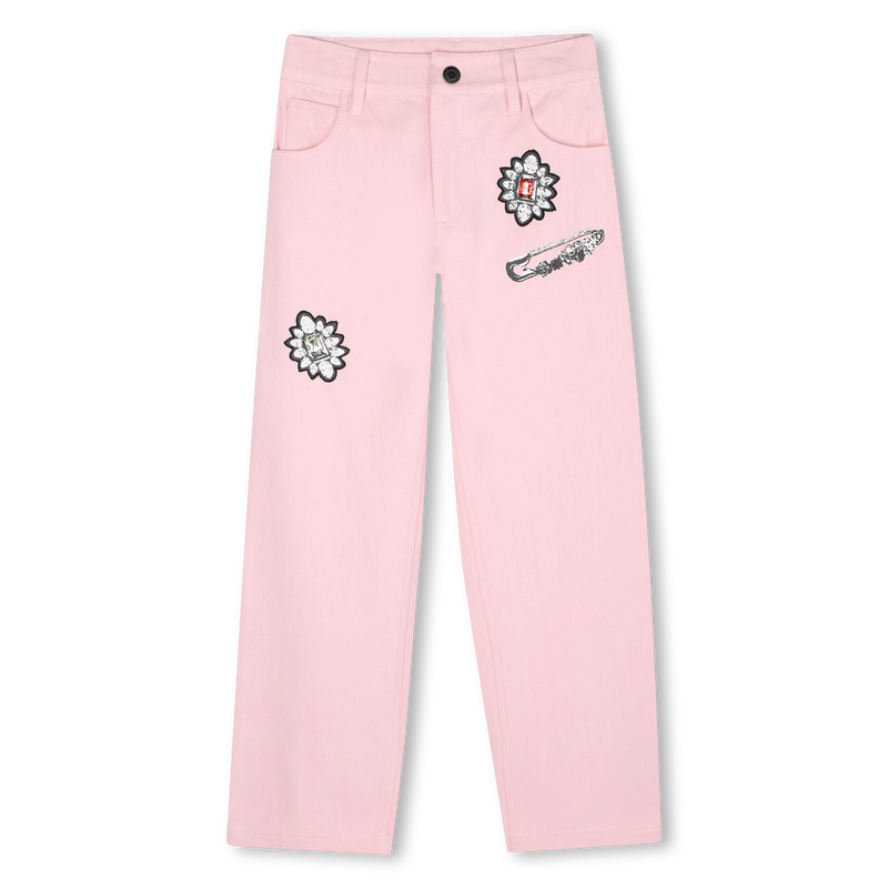 Calças de sarja MARC JACOBS 
                    GIRL