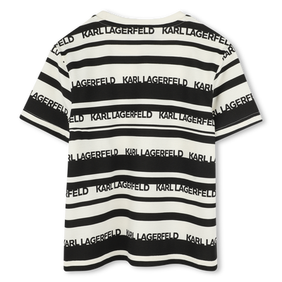 T-shirt de manga curta KARL LAGERFELD KIDS BOY