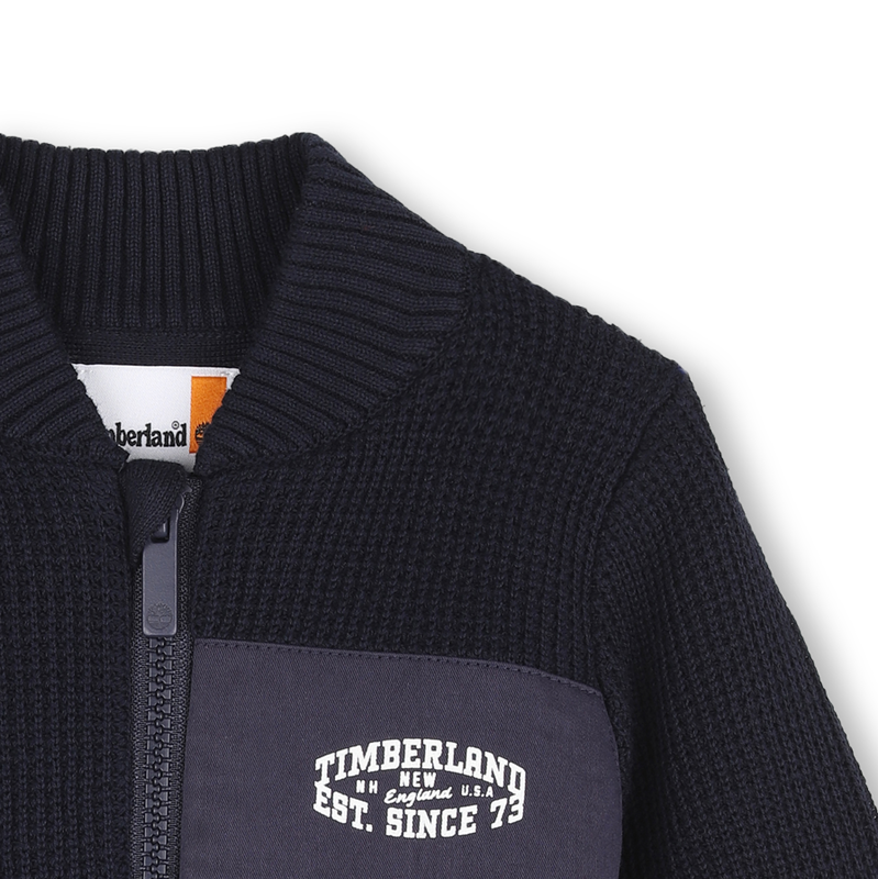 Cardigan de tric&ocirc; TIMBERLAND 
                        BOY