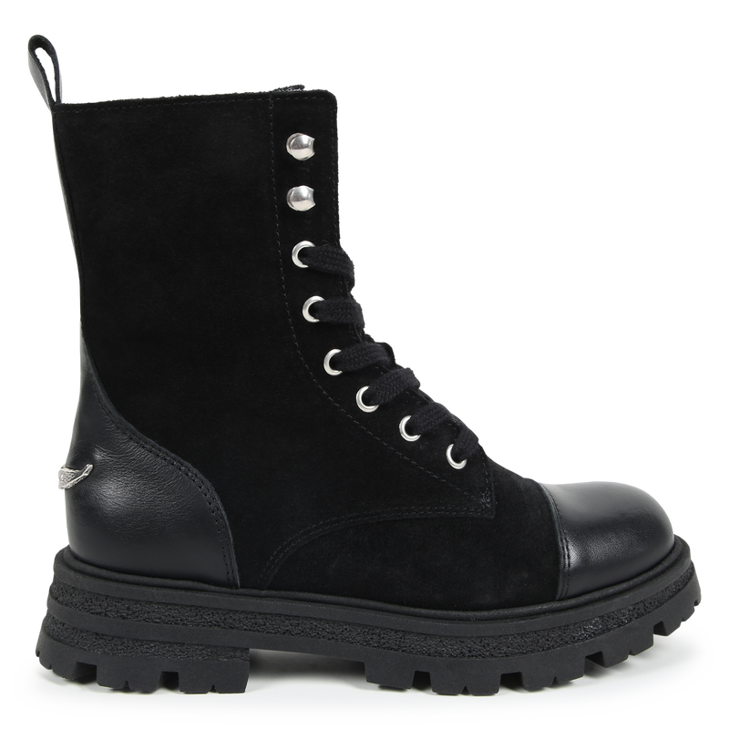 Botas de couro com atacadores ZADIG & VOLTAIRE 
                        GIRL