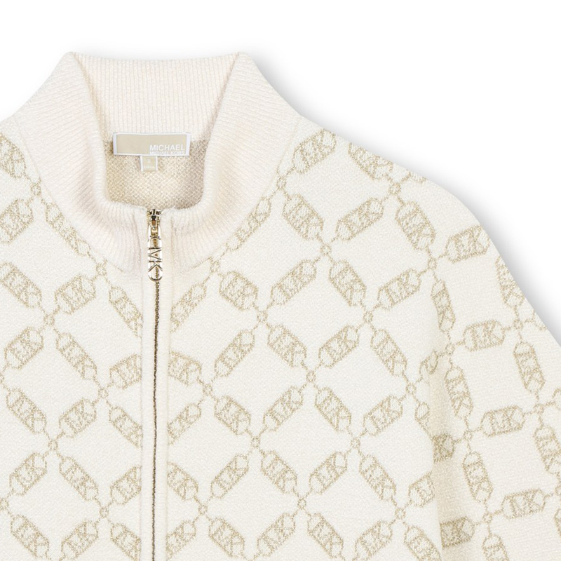 Capa de malha com fecho MICHAEL KORS 
                        GIRL