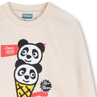 Moletom de l&atilde; KENZO KIDS 
                    UNISEX