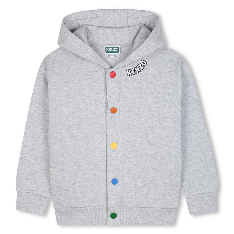 Cardigan  com capuz KENZO KIDS 
                        BOY