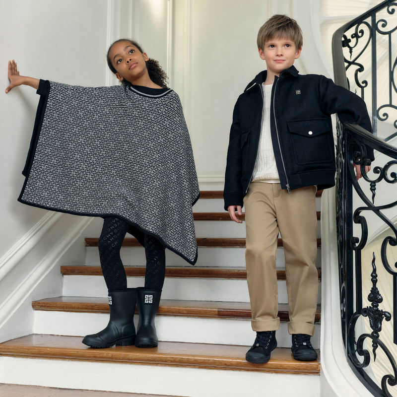 Leggings de algod&atilde;o estampadas GIVENCHY 
                        GIRL