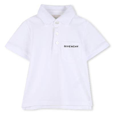 CAMISA POLO DE MANGA CURTA GIVENCHY BOY