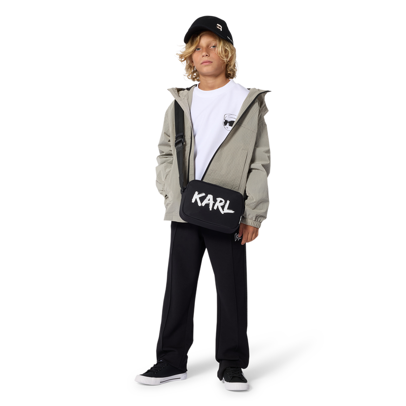 TAMPA COM FECHO AJUST&Aacute;VEL KARL LAGERFELD KIDS 
                        BOY