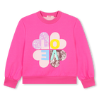Sweatshirt em molet&atilde;o BILLIEBLUSH 
                    MENINA